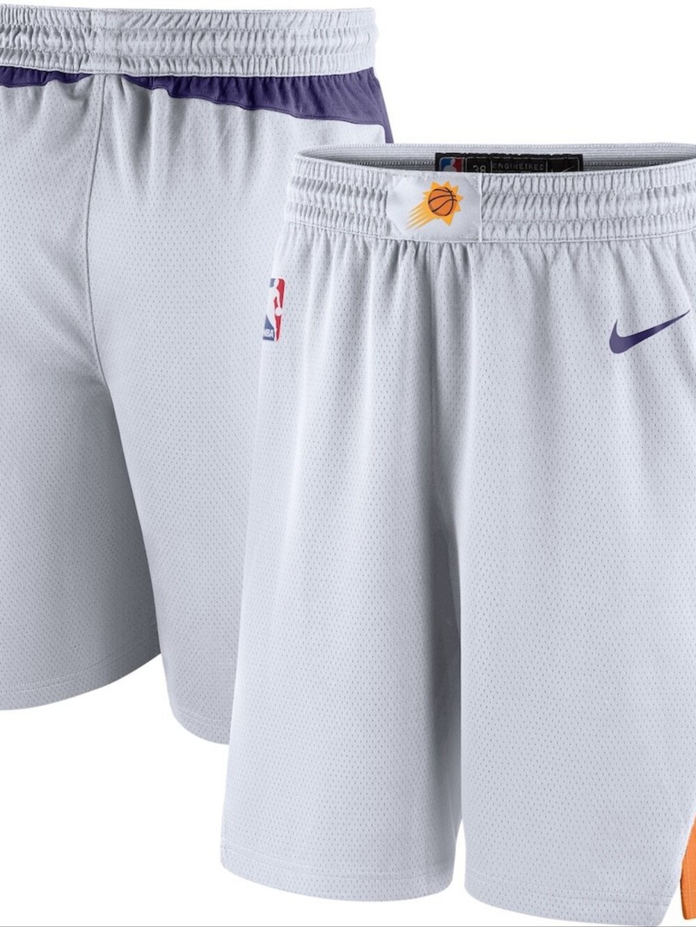 Phoenix Suns Nike Shorts  White
